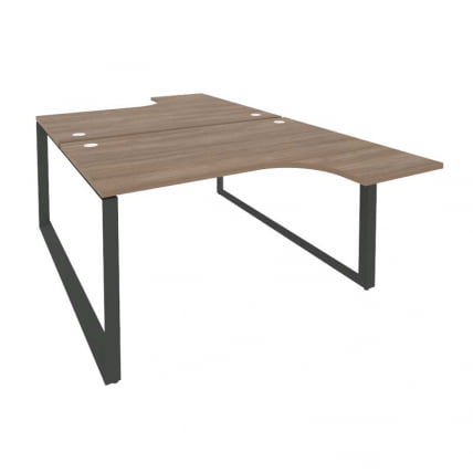 Рабочая станция на О-образном м/к ОНИКС О.МО-Д.СА-3 Дуб Аризона/Антрацит / ONIX O.MO-D.SA-3_0