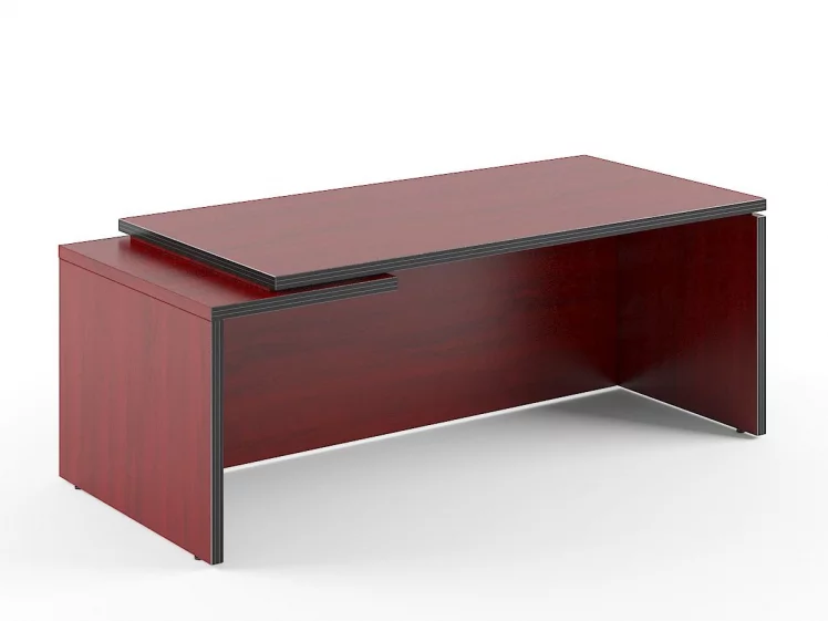 Стол руководителя левый ТCТ 209 Л (Вишня Мемфис) / TCT L_0