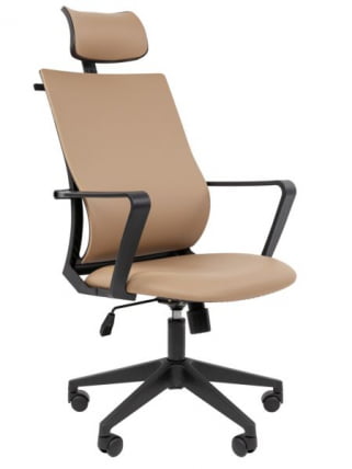 Кресло руководителя Чаирман 545 экокожа Бежевый / Chairman_0