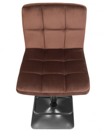 Стул барный ДОБРИН ДОМИНИC (шоколадный велюр (МДЖ9-111)) 2 шт / DOBRIN DOMINIC (MJ9-111))_7