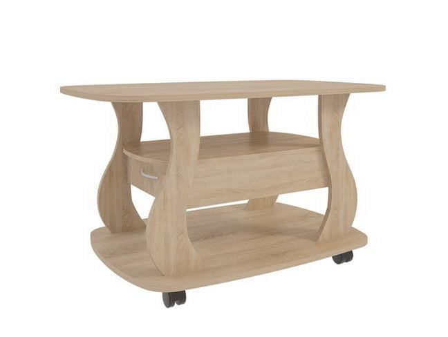 Стол журнальный Барон №3 модуль 02 Дуб сонома_0