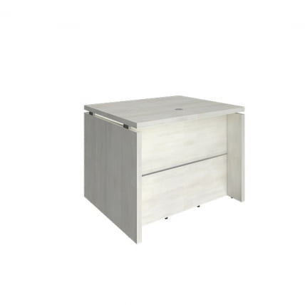 Элемент стола переговоров без опор ЙАЛТА ЛТ-СПС  Снежная Платина / YALTA LT-SPS_0