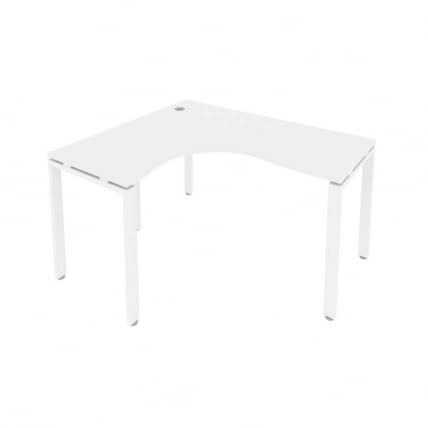 Стол письменный МЕТАЛ СЙСТЕМ Б.СА-3 Л Белый / METAL SYSTEM_0