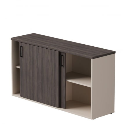 Шкаф-купе низкий Еверпроф ЕВО 254Н001 Дуб Пасадена Кашемир / Everprof EVO_1