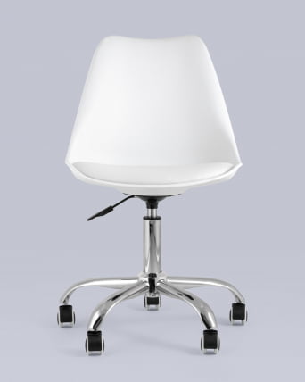 Стул офисный БЛОК СН пластиковый белый / BLOK SN_4