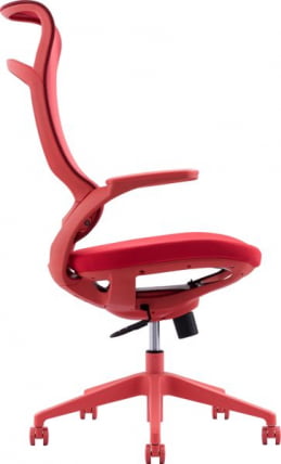 Кресло руководителя Еверпроф Спирит Сетка Красный / Everprof Spirit_2