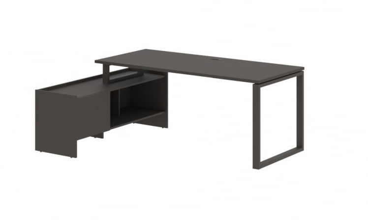 Стол с тумбой ЕДИС ЕКCТ 19814 Мокко / EDIS EQCT_0