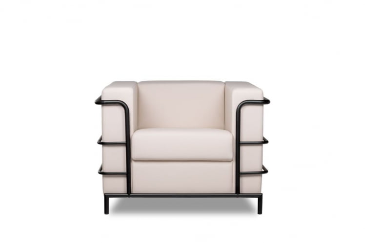 Кресло Аполло 2.0 (1Д) Кремово-белый Еуролине 9100 / Euroline_1