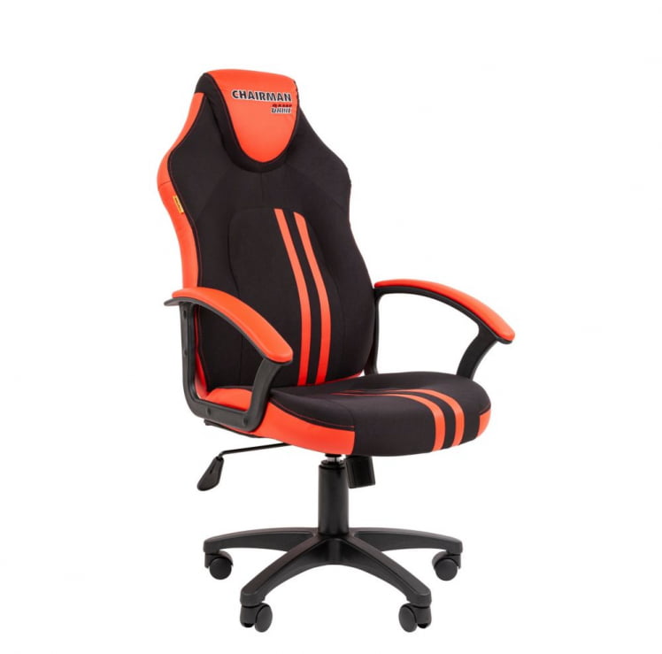 Кресло геймерское CХАИРМАН ДРАЙВ (ГАМЕ) 26 Новое (НЕВ) Черный-красный / CHAIRMAN (GAME) (NEW)_0