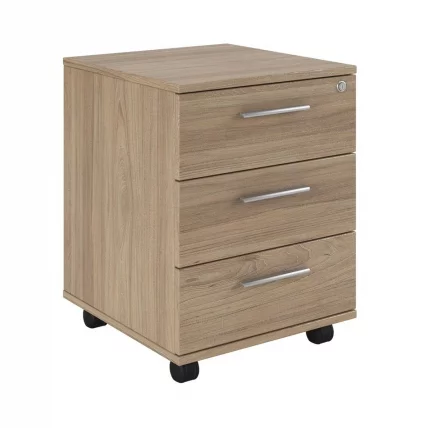 Тумба подкатная с 3 ящиками, древесный АСТИ АСТ33931321 Вяз / ASTI AST33931321_0