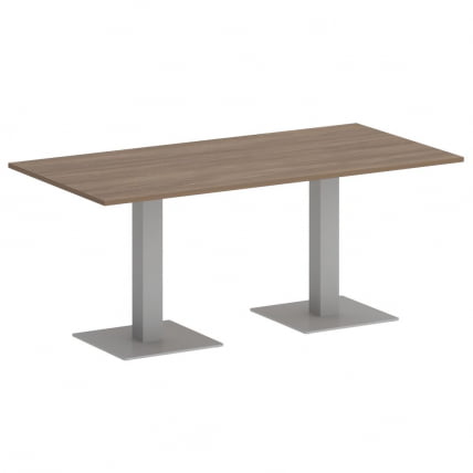 Стол прямоугольный ХОМЕ ОФФИCЕ ВР.СП-5-180.2 Дуб Аризона/Серый металл / HOME OFFICE VR.SP-5-180.2_0