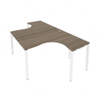 Рабочая станция Метал Сйстем Б.РАС-СА-2.3 Вяз/Белый / Metal System_0