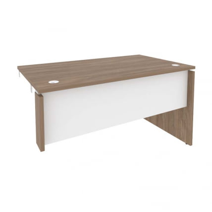 Стол-приставка правый к опорным элементам ОНИКС О.СПР-3.8Р Дуб Аризона/Белый / ONIX O.SPR-3.8R_0