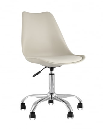 Стул офисный БЛОК НЕВ пластиковый Бежевый / BLOK NEW_0