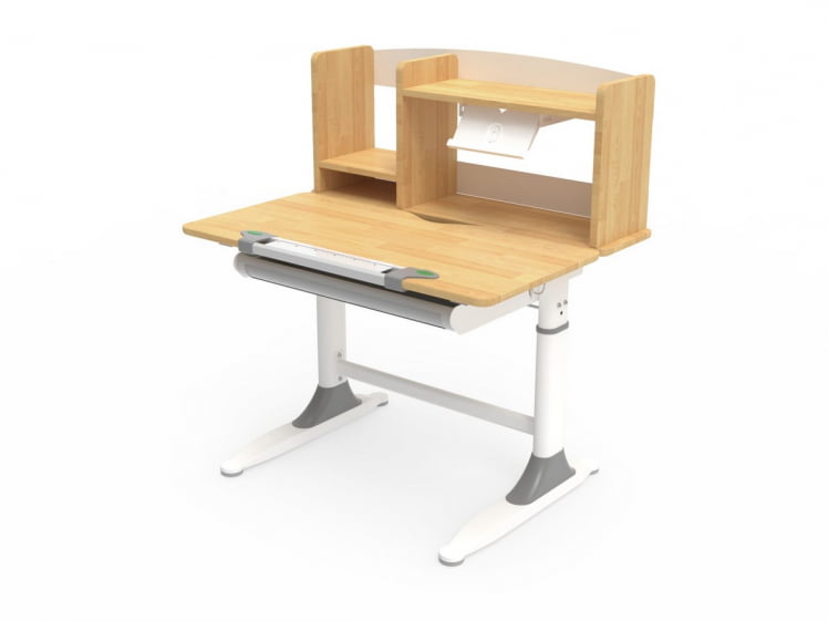 Стол письменный детский с регулировкой высоты и полками ЕУРЕКА ЕCД-КСЙЛ-80 / EUREKA ECD-XYL-80_0