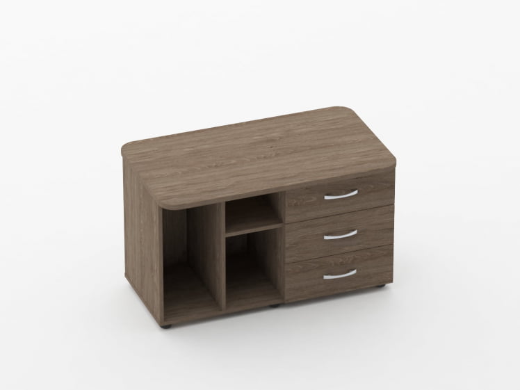 Тумба сервисная Глассй 3.16.12Пр Дуб Верцаска / Glassy_0