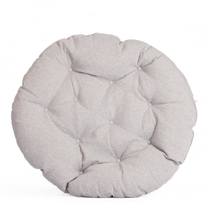 Кресло CЛОУДЕ рогожка/металл, 97х98х90-96см, серо-бежевый, 3М 16/2 / CLOUDE 3M_6