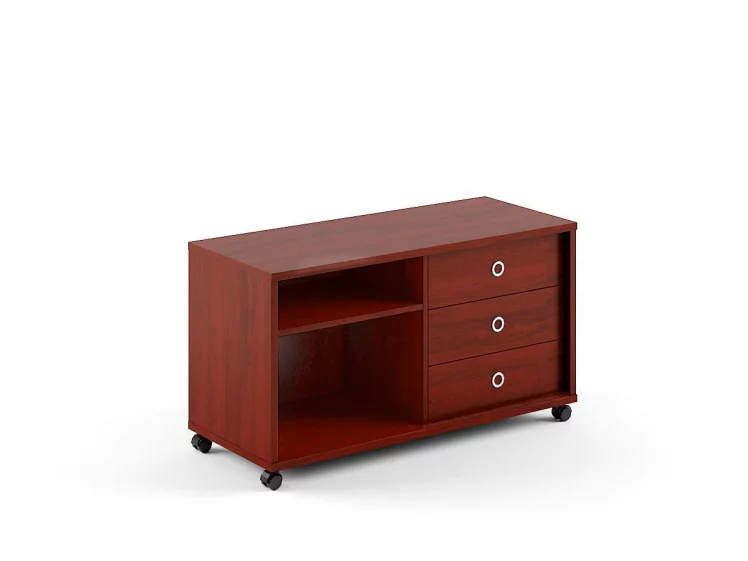 Тумба мобильная В202 Бургунди_0