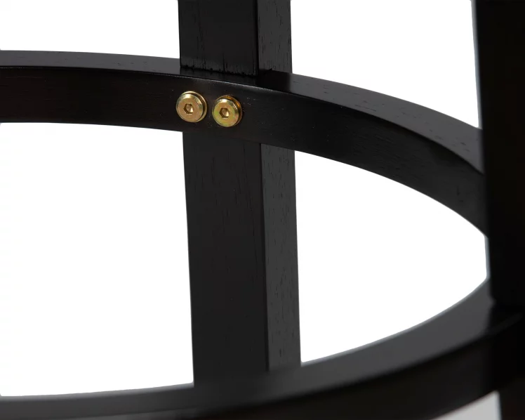 Круглый барный табурет ДОБРИН БОБ БАР Черный / DOBRIN BOB BAR_6