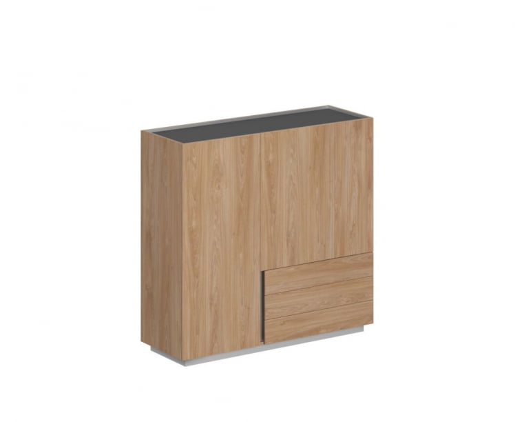 Шкаф Оливер ОЛ-20-17.ГН.ГН.ГН.Р Гикори натуральный / Oliver OL-20-17.GN.GN.GN.R_0