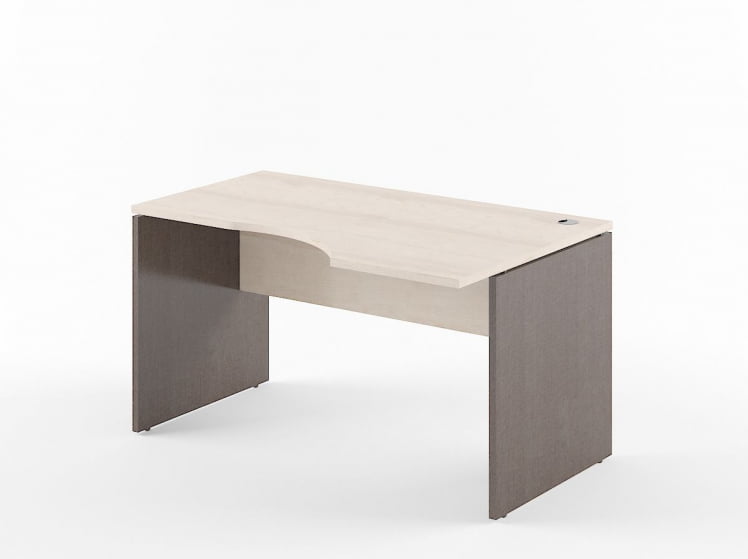 Стол письменный правый КСCЕТ 169 Р Бук Тиара/Рено / XCET R_0