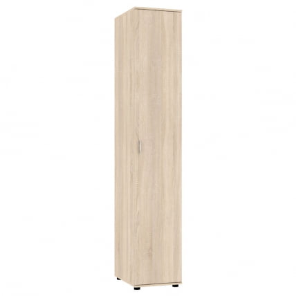 Шкаф распашный Алиса (Х1) 2230х400х540 ручка скоба 96мм (ДСС) / (H1)_0