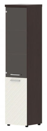 Шкаф колонка комбинированная с топом (левый) Торр ЛУКС ТЛХC 42.2 Л Венге Магия Латте / Torr LUX TLHC L_0