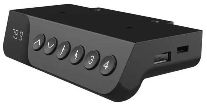 Стол подъемный электрический КСТЕН-УП АТ-001 Дуб светлый/черный / XTEN-UP AT-001_5