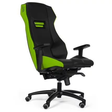 Геймерское кресло ВАРП Зе Зеленый/черный / WARP Ze_0
