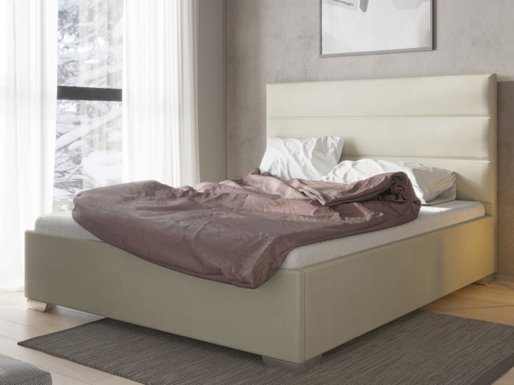 Кровать Вивиен 80кс200 велюр Севен 115 / Vivien 80x200 Seven_0