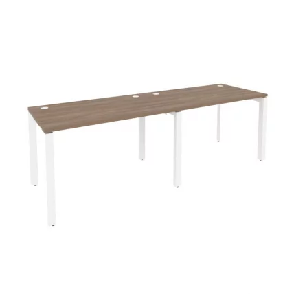 Рабочая станция на П-образном м/к ОНИКС О.МП-РС-2.2.7 Дуб Аризона/Белый / ONIX O.MP-RS-2.2.7_0