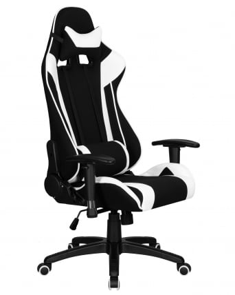 Кресло игровое ДОБРИН ДЭЛЛАС (черно-белый) / DOBRIN DALLAS_1