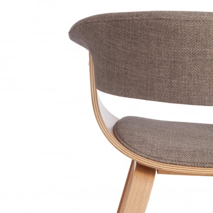 Стул ВИМТА (мод.8021) дерево / ткань, 69х56х77 см, натуральный/бежевый, Аимкаса 5 / VIMTA (mod.8021) Aimcasa_9