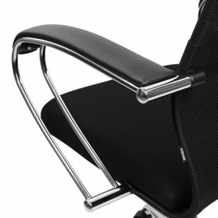 Кресло руководителя БРАБИКС ПРЕМИУМ Ултимате ЕКС-800 хром Черное / BRABIX PREMIUM Ultimate EX-800_9