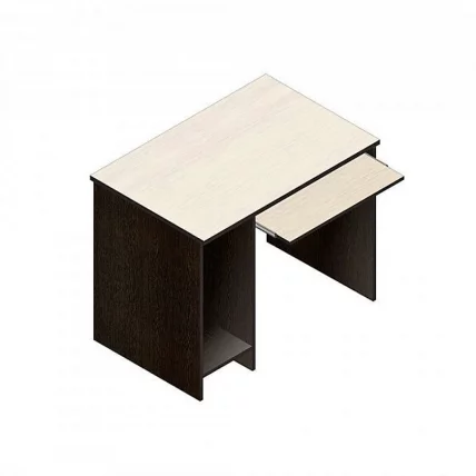 Стол компьютерный Р.СК-10 Венге/Дуб молочный_0