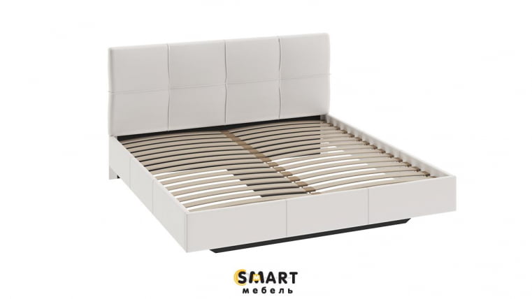 Кровать Элис с мягкой обивкой  тип 1 Светлая_0