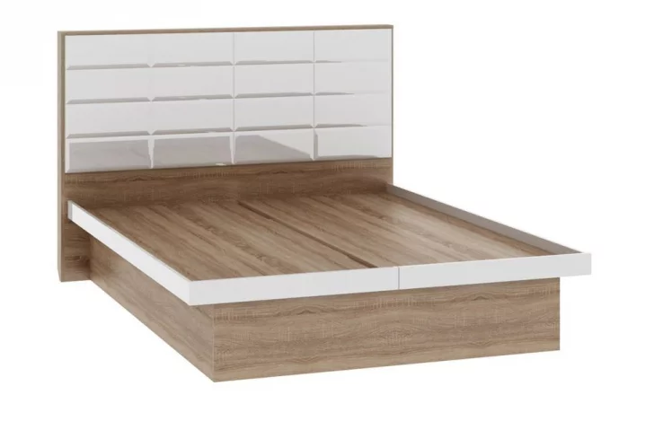 Кровать с подъемным механизмом Импульс СН16.15 Дуб сонома/белый глянец / SN16.15_0