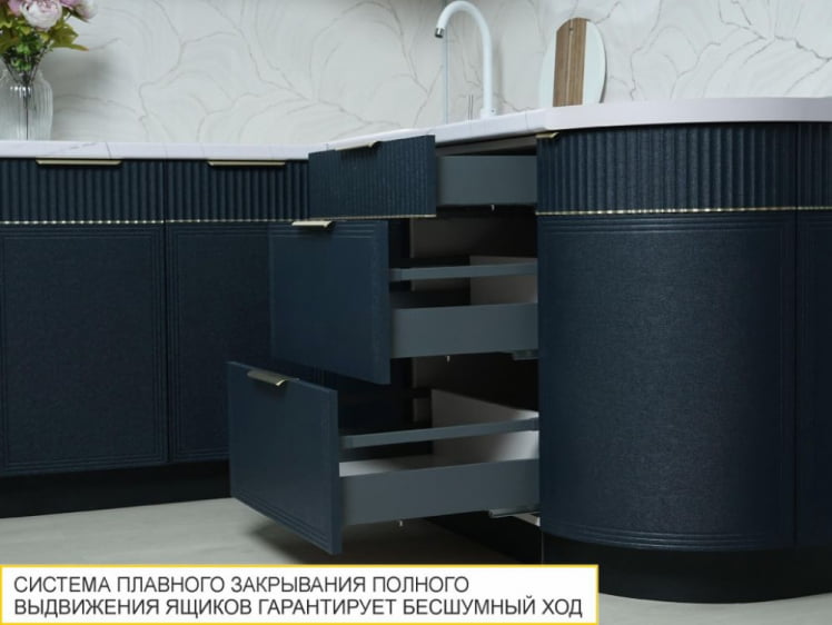 Напольный шкаф (3 ящика с системой плавного закрывания) Флоренция 108.92_4