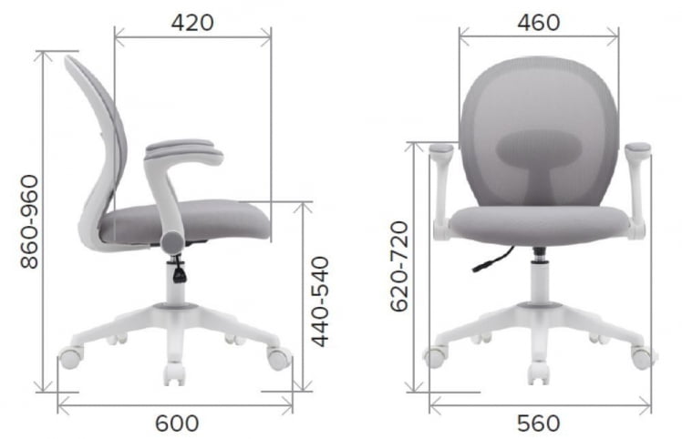 Детское кресло Еверпроф Флип Ткань Розовый / Everprof Flip_6