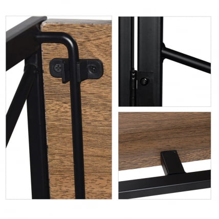 Стол на металлокаркасе БРАБИКС ЛОФТ CД-002 Мореный дуб / BRABIX LOFT CD-002_6