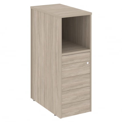 Тумба 5 ящиков ТИП-ОН завершающая, левая ОНИКС О.Р-ТВ-5ТИП(Л) Дуб Аттик / TIP-ON ONIX O.R-TV-5TIP(L)_0