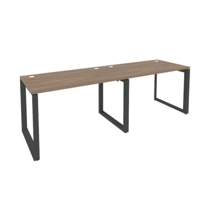 Рабочая станция на О-образном м/к ОНИКС О.МО-РС-2.2.7 Дуб Аризона/Антрацит / ONIX O.MO-RS-2.2.7_0