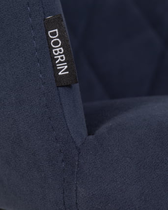 Стул обеденный ДОБРИН РОБЙ велюр Катаниа Дэрк Блуе / DOBRIN ROBY Catania Dark Blue_8