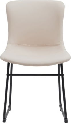 Кресло для посетителей Еверпроф Експо CФ Экокожа Бежевый / Everprof Expo CF_3