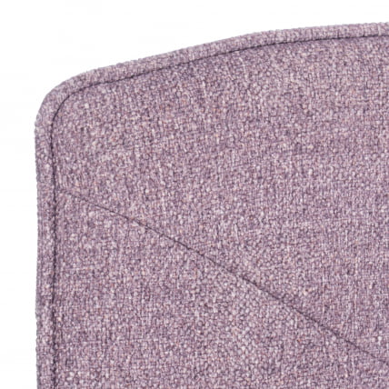 Кресло лаунж Космо велюр/букле, ВТ шапе воод росе / Cosmo VT shape wood rose_7