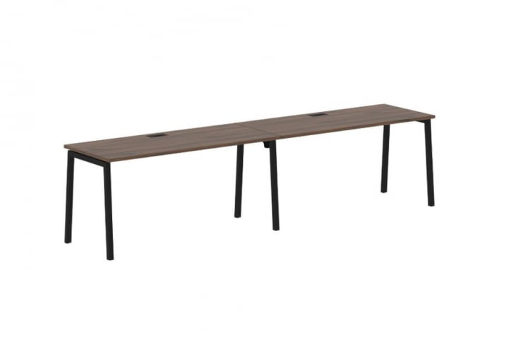 Бенч-система ЕДИС ЕЛВСТ 3167 Дуб Денвер темный Черный / EDIS ELWST_0