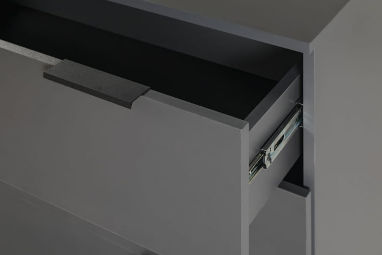 Комод 3 ящика CИТЙ 400955801х Графит / CITY 400955801h_5