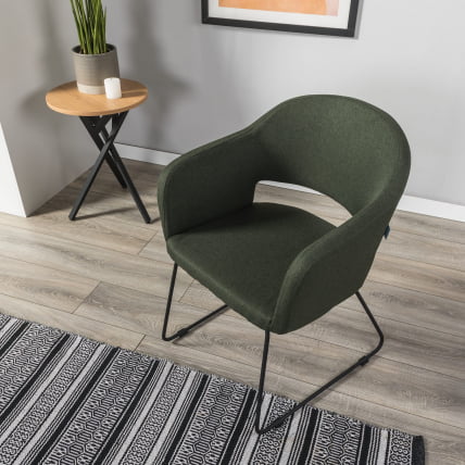 Кресло Оскар темно-зеленый/Линк / Oscar_10