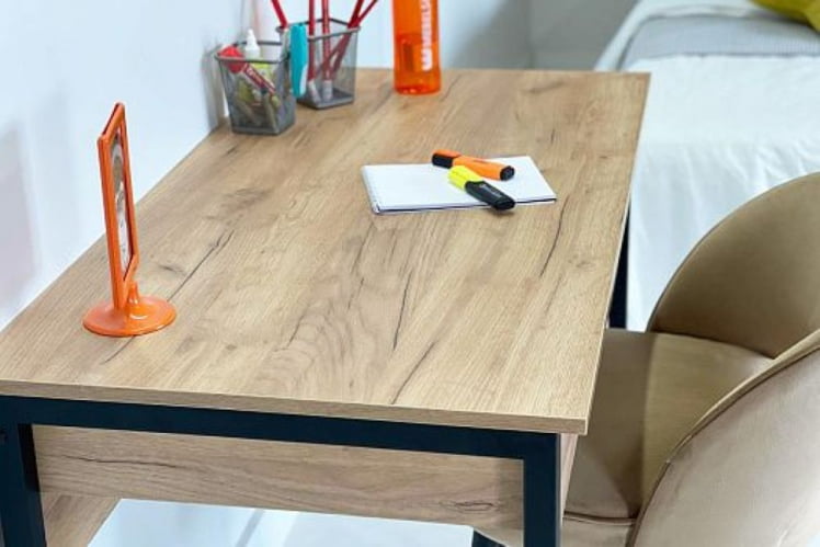 Стол Юниор СМУ-01 графит/черный муар / SMU-01_3