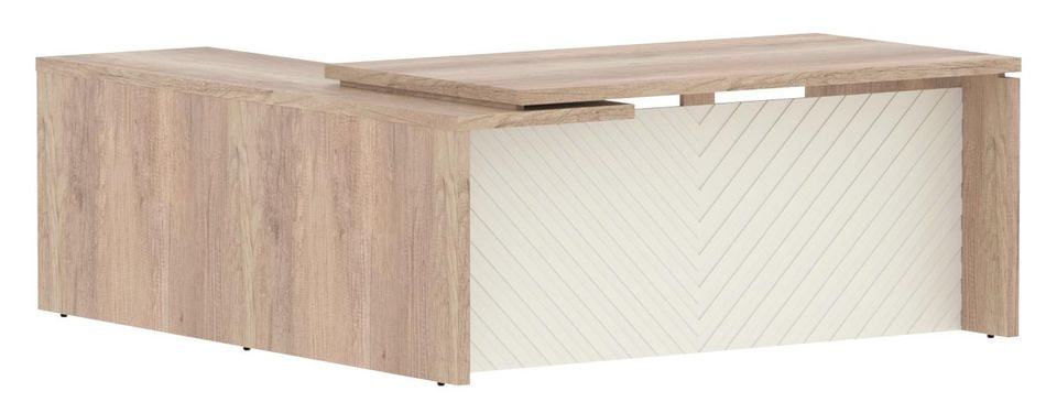 Стол руководителя правый Торр ЛУКС ТЛCТ 1820 Р Дуб Каньон Латте / Torr LUX TLCT R_0